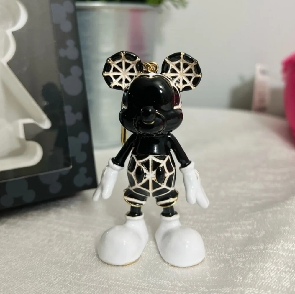 🖤🔹️Baublebar🔹️ X Disney  Bagcharm Mickey Mouse spider web keys   Halloween